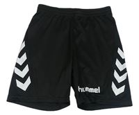 Černé sportovní kraťasy Hummel