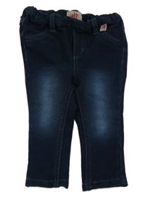 Tmavomodré teplákové džegíny