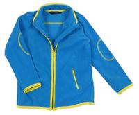 Modrá fleecová propínací mikina Tchibo