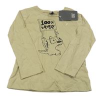 Nové - Pískové triko s příšerkou Zara