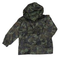 Army šusťáková bunda s kapucí