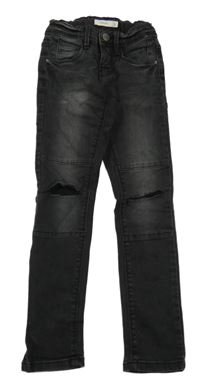 Černé skinny rifle s dírami Name it