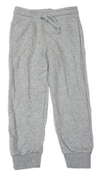 Šedé melírované tepláky H&M