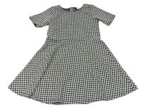 Černo-bílé vzorované šaty H&M