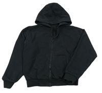 Černá propínací mikina s kapucí George