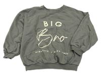 Šedá mikina s nápisem George