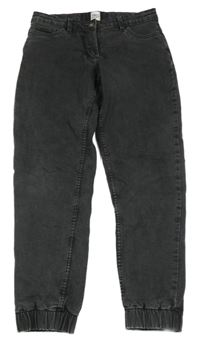 Tmavošedé podšité cuff rifle Lily & Dan