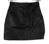 Dámská černá koženková sukně zn. H&M