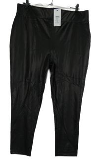 Nové - Dámské černé koženkové tregíny Lipsy 