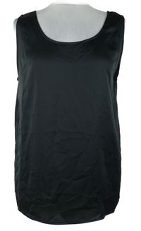 Dámský černý saténový top M&S