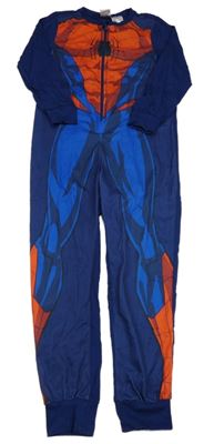 Tmavomodro-červený overal Spiderman Marvel