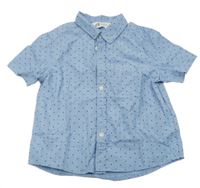 Světlemodrá puntíkatá košile H&M