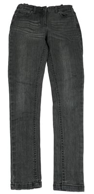 Šedé skinny rifle Manguun