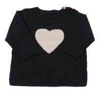 Černý svetr se srdcem George