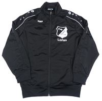 Černá sportovní propínací mikina s potiskem Jako