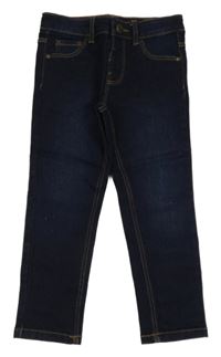 Tmavomodré slim rifle Denim Co.