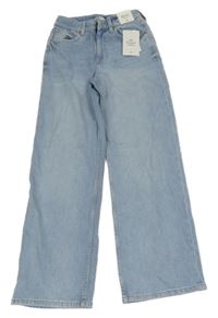 Nové - Světlemodré wide leg rifle H&M