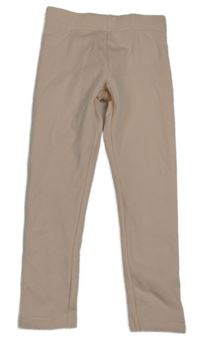 Světlerůžové zateplené legíny Primark