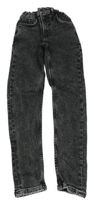 Černo-šedé skinny rifle Zara