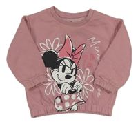 Světlerůžová mikina s Minnií Disney 