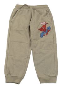 Béžové tepláky se Spider-manem C&A