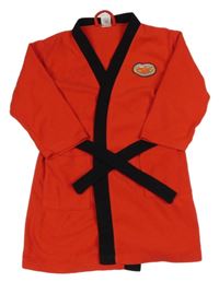 Červeno-černý fleecový župan s Cars Disney