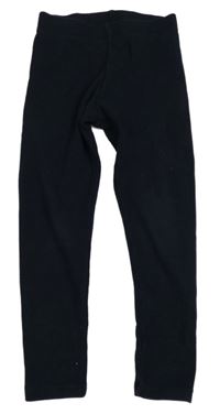 Tmavomodré žebrované legíny Next