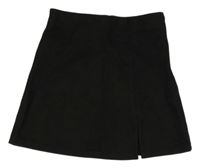 Černá semišová sukně Jennyfer