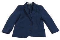 Tmavomodré sako H&M