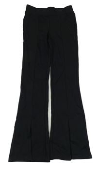 Černé flare kalhoty Page one young