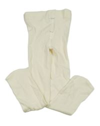 Smetanové punčocháče H&M