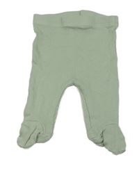 Světlezelené žebrované polodupky Matalan