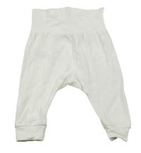 Bílé lehké tepláky H&M