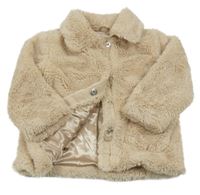 Béžová kožešinová podšitá bunda Nutmeg