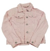 Růžová riflová bunda Alive