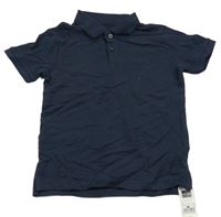 Nové - Tmavomodré polo tričko Dunnes
