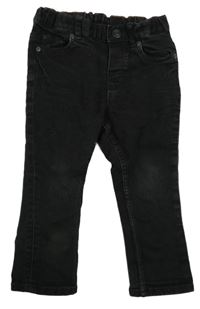 Černé slim fit rifle H&M