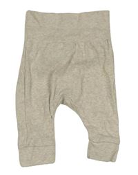 Béžové melírované lehké tepláky H&M