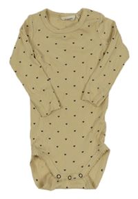 Vanilkové žebrované vzorované body 