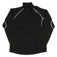 Černé sportovní funkční triko Quechua