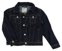 Tmavomodrá riflová bunda Primark