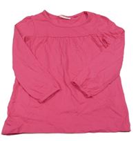 Tmavorůžové triko 