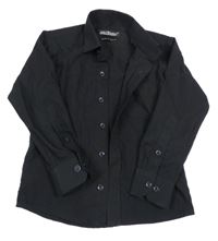 Černá košile s kapsou 