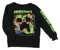 Černá mikina s Minecraft George