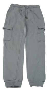 Šedé tepláky s kapsami Matalan