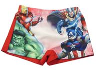 Barevné nohavičkové plavky s Avengers Marvel