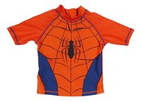 Červeno-modré UV tričko - Spiderman