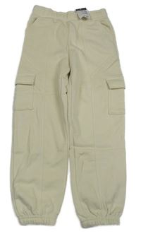 Nové - Smetanové cargo tepláky Primark