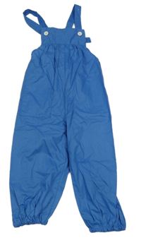 Modré lehké laclové kalhoty 