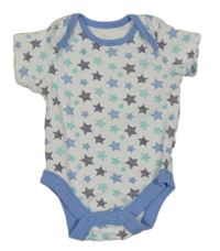 Bílo-modré body s hvězdami F&F